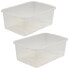 KEEEPER Wilma Collection 4.5L Storage Box 2 Units