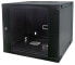 Фото #1 товара Intellinet Network Cabinet - Wall Mount (Double Section Hinged Swing Out) - 6U - Usable Depth 235mm/Width 465mm - Black - Flatpack - Max 30kg - Swings out for access to back of cabinet when installed on wall - 19" - Parts for wall install (eg screws/rawl plugs) not