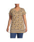 ფოტო #1 პროდუქტის Plus Size Lightweight Jersey Extra Long Tunic