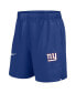 Men's Royal New York Giants Blitz Victory Performance Shorts