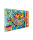 Фото #4 товара Oxana Ziaka 'Judaica Folk Owl' Canvas Art - 24" x 18" x 2"