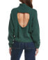 Фото #2 товара Nation Ltd Charlie Open Back Turtleneck Alpaca & Wool-Blend Sweater Women's