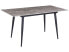 Фото #2 товара Стол обеденный Beliani EFTALIA "EFTALIA" в стиле гламур, серый 80x120/150x75 см 26 кг 100 кг. Пудровое покрытие, MDF-плита, поверхность из камня.