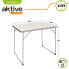 AKTIVE Folding Camping Table 80x60x70 cm