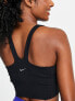 Фото #5 товара Nike Yoga Luxe Dri-FIT cropped tank in black