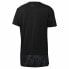 Men’s Short Sleeve T-Shirt Reebok Black