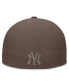 Фото #3 товара Men's Brown New York Yankees Statement Ironstone Performance True Fitted Hat