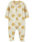 Фото #1 товара Baby Lion 2-Way Zip Cotton Blend Sleep & Play Pajamas NB