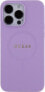 Guess Guess GUHMP15XPSAHMCU iPhone 15 Pro Max 6.7" fioletowy/purple hardcase Saffiano MagSafe