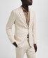 Men's Linen Slim-Fit Suit Blazer