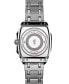ფოტო #9 პროდუქტის Men's Echelon Platinum Series Diamond (3 ct. t.w.) Stainless Steel Watch, 41Mm