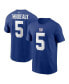 Фото #1 товара Men's Kayvon Thibodeaux Royal New York Giants Player Name and Number T-shirt