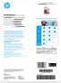 Фото #4 товара HP Professional Business Paper - Matte - 200 g/m2 - A4 (210 x 297 mm) - 150 sheets - Laser printing - A4 (210x297 mm) - Matt - 150 sheets - 200 g/m² - White