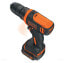 Фото #4 товара Black & Decker BDCDD12-QW - Pistol grip drill - Keyless - 1 cm - 2.5 cm - 1 cm - 1 mm