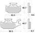 Фото #2 товара SBS P196-HM Brake Pads