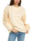 Фото #1 товара Fate Crochet Sweatshirt Women's White M