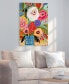 Фото #6 товара Fresh Flowers in Vase I Frameless Free Floating Tempered Art Glass Wall Art by EAD Art Coop, 48" x 32" x 0.2"