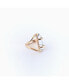 ფოტო #2 პროდუქტის Sanctuary Project by Semi Precious White Howlite Crystal Ring Gold