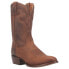 Dan Post Boots Simon Embroidered Round Toe Cowboy Mens Brown Casual Boots DP323