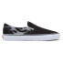 Кроссовки Vans Classic Slip-On Reflective Flame Black, 37 - фото #5