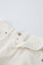 Фото #3 товара Джинсовые шорты с необработанными кромками ZARA
