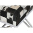Фото #2 товара Банкетка DKD Home Decor Коричневый Кремовый Серебристый Темно-коричневый Сталь 53 x 40 x 43 cm