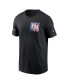 Фото #2 товара Men's Black New York Giants 2023 NFL Crucial Catch Sideline Tri-Blend T-shirt