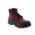 Фото #2 товара Wolverine Ram Trucks Collection Tradesman Safety Toe Mens Red Wide Boots 10