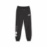 Children's Tracksuit Bottoms Puma Power Colorblock Black