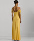 ფოტო #2 პროდუქტის Women's Off-The-Shoulder Jersey Gown