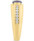 Фото #2 товара EFFY® Men's Sapphire (1-3/8 ct. t.w.) & Diamond (3/8 ct. t.w.) Ring in 14k Gold