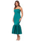 Women's Flounce-Hem Midi Dress