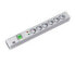 Фото #2 товара Bachmann 333.005 - Basic - 1U - White - 6 AC outlet(s) - 2 m - Over voltage