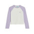 Light Lavender Purple / Off White