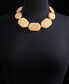 Фото #2 товара Style & Co gold-Tone Gemstone Statement Necklace, 19" + 3" extender, Created for Macy's