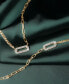 ფოტო #5 პროდუქტის Diamond Link Two-Chain Bracelet (3/4 ct. t.w.) in Gold Vermeil, Created for Macy's