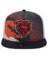 Фото #3 товара Men's Navy Chicago Bears Court Sport 9Fifty Snapback Hat