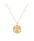 Libra, Gold Zodiac Necklace