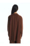 LCW Modest Düz Keten Karışımlı Kadın Gömlek Tunik