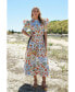 ფოტო #1 პროდუქტის Summer Flower Cotton Midi Dress