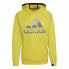 Фото #1 товара Толстовка с капюшоном мужская Adidas Game and Go Big Logo Жёлтый