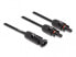 Фото #2 товара Delock DL4 Solar Splitter Cable 1 x male to 2 x female 30 cm black - Cable splitter - Black - Male/Female - MC4 - TS4 - QC4 - DL4 - Polybag