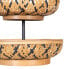 поднос для закусок 40 x 40 x 63,5 cm Натуральный Бамбук