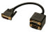 Фото #3 товара Lindy DVI Splitter Cable - 0.18 m - DVI-D - DVI-D - Black - Male/Female