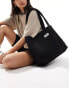 Фото #3 товара ASOS Weekend Collective padded quilted tote bag in black