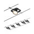 PAULMANN 94434 - Rail lighting spot - GU5.3 - 230 V - Black - Chrome
