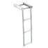 Фото #1 товара TREM 4 Steps Stainless Steel Telescopic Ladder