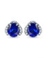 Фото #1 товара Серьги Giani Bernini Sapphire Zirconia