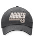 Men's Charcoal Utah State Aggies Slice Adjustable Hat