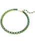 ფოტო #2 პროდუქტის Millenia Gold-Tone Crystal Necklace, 16-3/4"